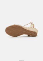 Anna Field kvinner kile sandaler gull P266L1475 - Bilde 5