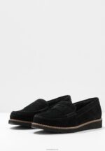 Anna Field kvinner komfort skinn slip-ons svart P266L1787 - Bilde 5