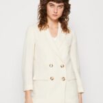 Anna Field kvinner kort pels beige P266L711