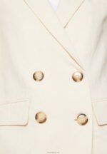 Anna Field kvinner kort pels beige P266L711 - Bilde 6