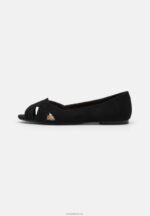 Anna Field kvinner peeptoe ballet pumps svart P266L2082 - Bilde 2