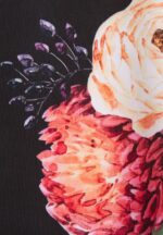 Anna Field kvinner plissert skjørt svart/rosa P266L778 - Bilde 3