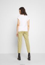 Anna Field kvinner print t-skjorte off-white P266L260 - Bilde 3