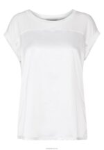 Anna Field kvinner print t-skjorte off-white P266L260 - Bilde 4