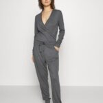 Anna Field kvinner pyjamas mørkegrå P266L1058