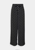 Anna Field kvinner pyjamassett sort/off-white P266L1062 - Bilde 8