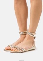 Anna Field kvinner sandaler gull P266L1247