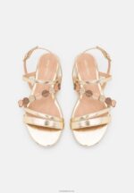 Anna Field kvinner sandaler gull P266L1260 - Bilde 6
