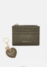 Anna Field kvinner sett lommebok khaki P266L2814