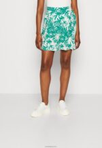 Anna Field kvinner shorts grønn/off white P266L861