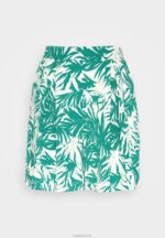 Anna Field kvinner shorts grønn/off white P266L861 - Bilde 5