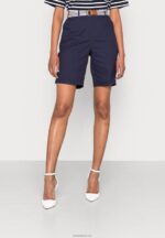 Anna Field kvinner shorts mørkeblå P266L862