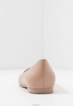 Anna Field kvinner skinn ballett pumps beige P266L2069 - Bilde 6