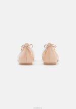 Anna Field kvinner skinn ballett pumps beige P266L2086 - Bilde 4