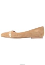 Anna Field kvinner skinn ballett pumps beige P266L2106 - Bilde 2