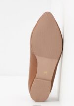 Anna Field kvinner skinn ballett pumps cognac P266L2066 - Bilde 7