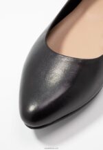 Anna Field kvinner skinn ballett pumps svart P266L2077 - Bilde 3