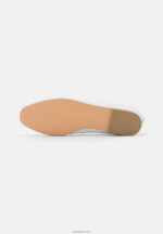 Anna Field kvinner skinn komfort ballett pumps hvit P266L2100 - Bilde 5