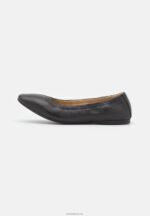 Anna Field kvinner skinn komfort ballett pumps svart P266L2085 - Bilde 2