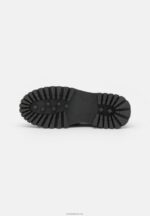 Anna Field kvinner skinn slip-ons svart P266L1791 - Bilde 4