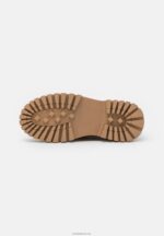 Anna Field kvinner skinn slip-ons taupe P266L1783 - Bilde 4