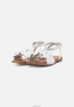 Anna Field kvinner skinnsandaler hvite P266L1262 - Bilde 3