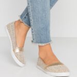 Anna Field kvinner slip-ons beige P266L1785