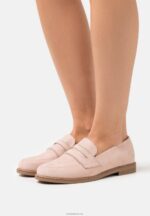 Anna Field kvinner slip-ons rosa gull P266L1789