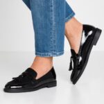 Anna Field kvinner slip-ons svart P266L1781