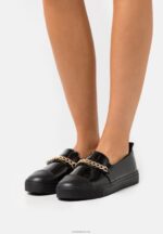 Anna Field kvinner slip-ons svart P266L1786