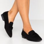 Anna Field kvinner slip-ons svart P266L1790