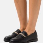 Anna Field kvinner slip-ons svart P266L1793