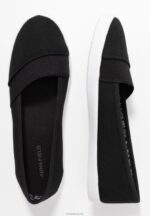 Anna Field kvinner slip-ons svart P266L1805 - Bilde 4