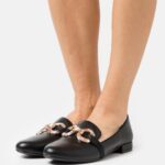 Anna Field kvinner slip-ons svart P266L1806